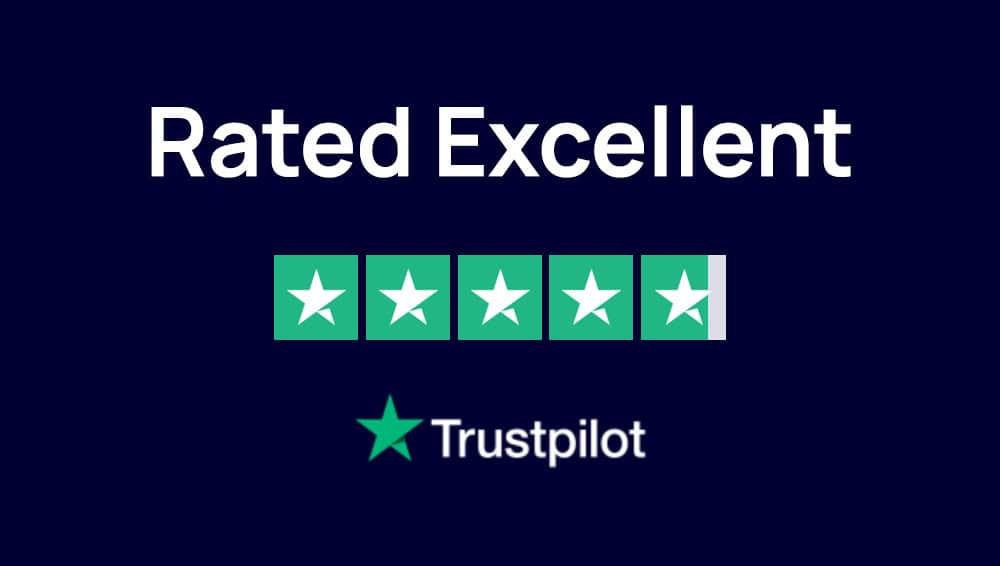 Rated Excellent on Trustpilot